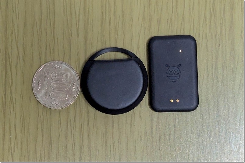 キーホルダ型／タグ型のAndroid スマートタグの比較【YIERSAN / Pebblebeeのサイズ感レビュー】