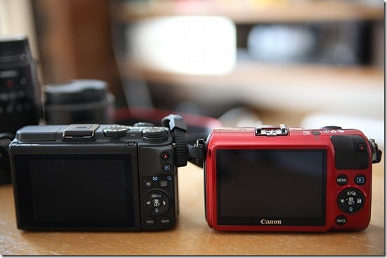 EOS M3とEMS Mを比較２