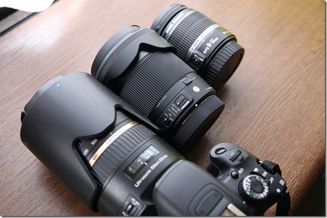 SIGMA 18-300mmと他のレンズの大きさ比較 | Good Lens And Camera