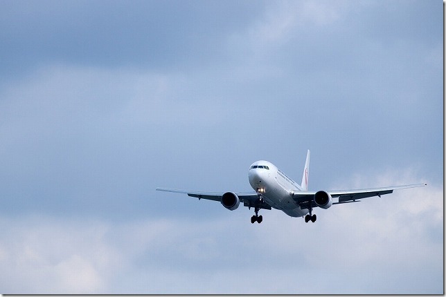 ボーイング767を撮影 ボーイング767を撮影