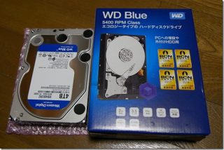 4TB HDD Seagate/WDを比較(写真保管用)