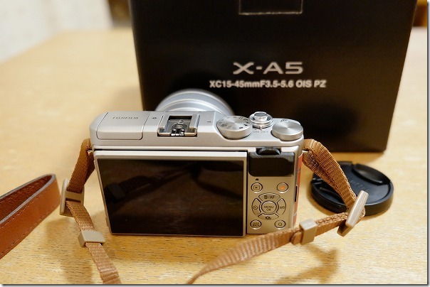 FUJIFILM,X-A5,背面