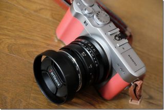 七工匠 25mm F1.8をX-A5に装着レビュー