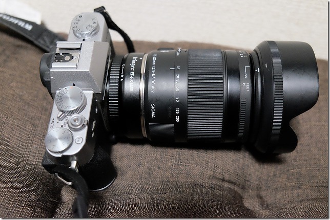 SIGMA18-200mmをFringer,EF-FX1でFujifilmX-T20に使用 SIGMA18-200mmをFringer,EF-FX1でFujifilmX-T20に使用